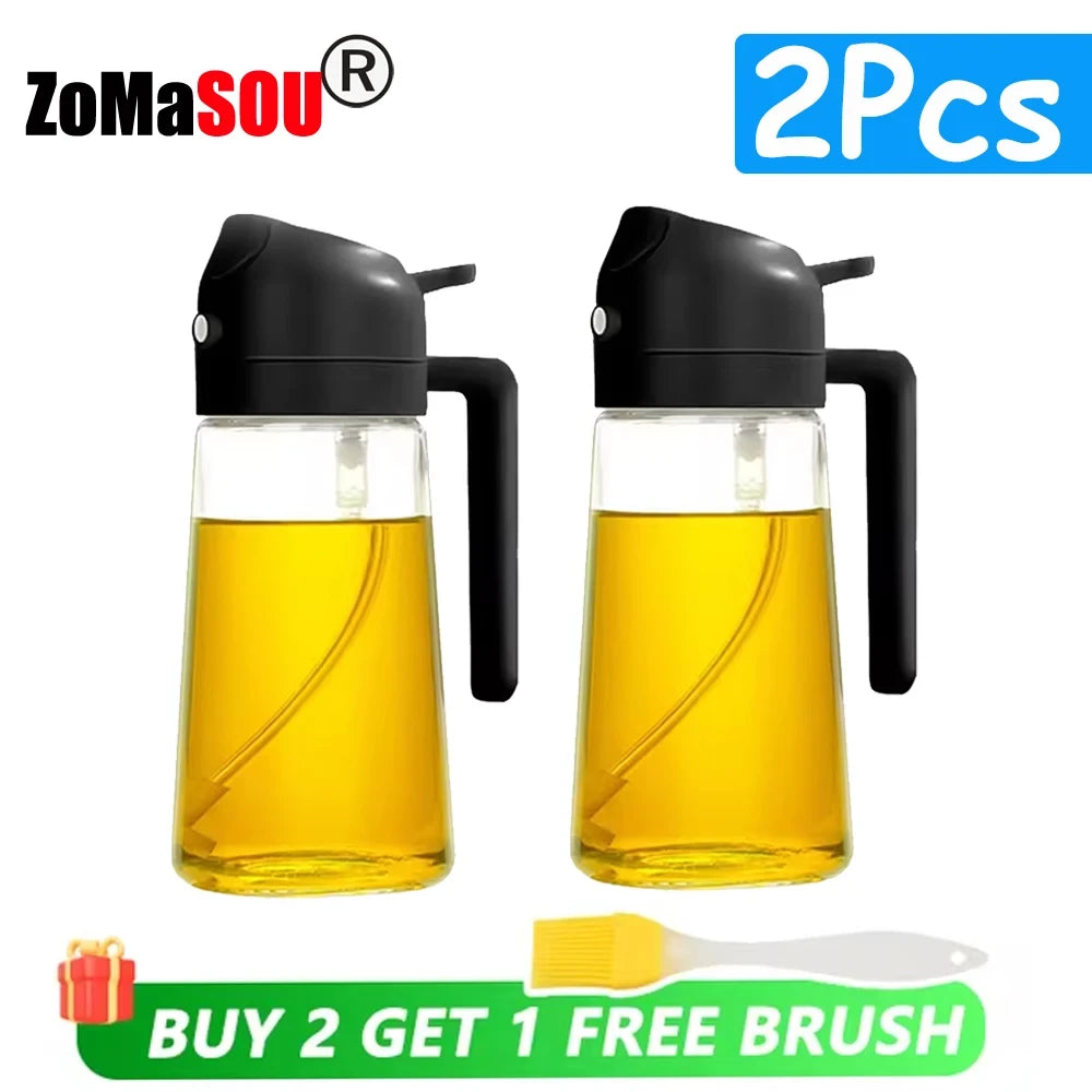 2-in-1 Oil Sprayer Bottle