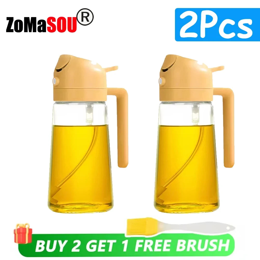 2-in-1 Oil Sprayer Bottle
