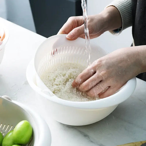 Double Layer Draining Basket